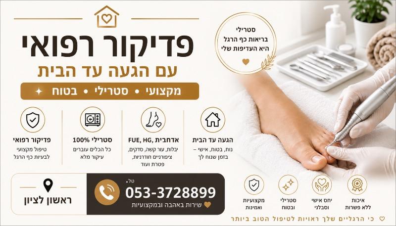 פודולוגיה ראשון לציון - Юнна