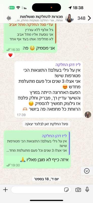 מעצבי שיער קריית מוצקין - גיל רפאלי מאסטר בהחלקות מתקדמות