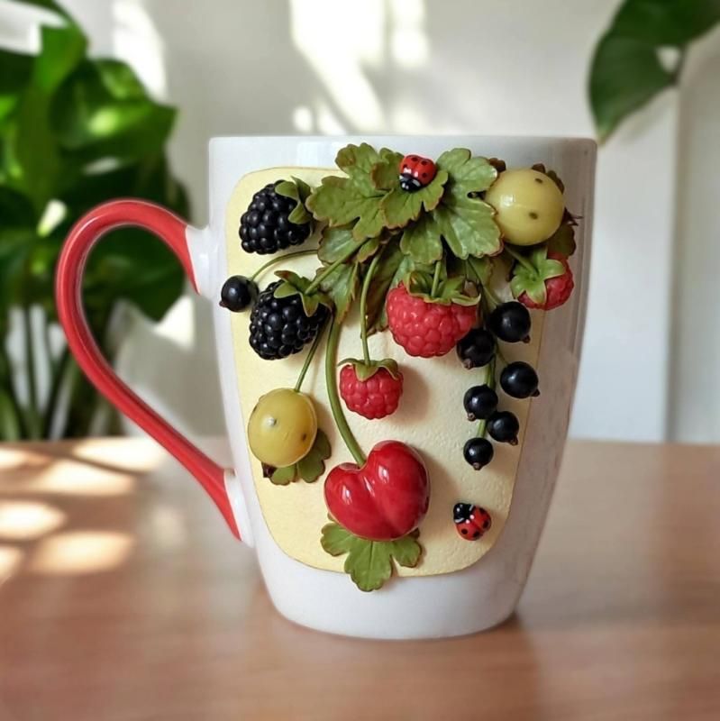 Mug "Berry Mix" - Nina Handmade Studio