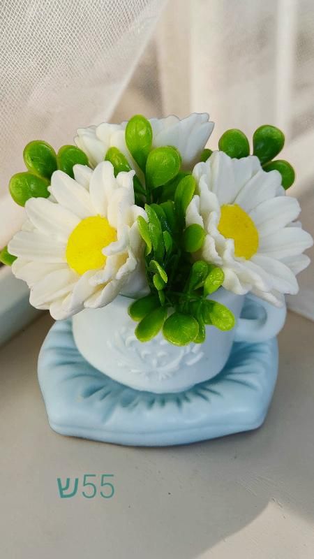 Soap Flowers in a Mug Gift Set - Soap Style