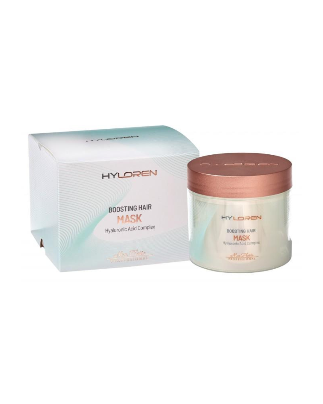 Boosting Mask for Thin, Fine and Brittle Hair | HYLOREN Boosting Hair Mask Mon Platin - Verigo