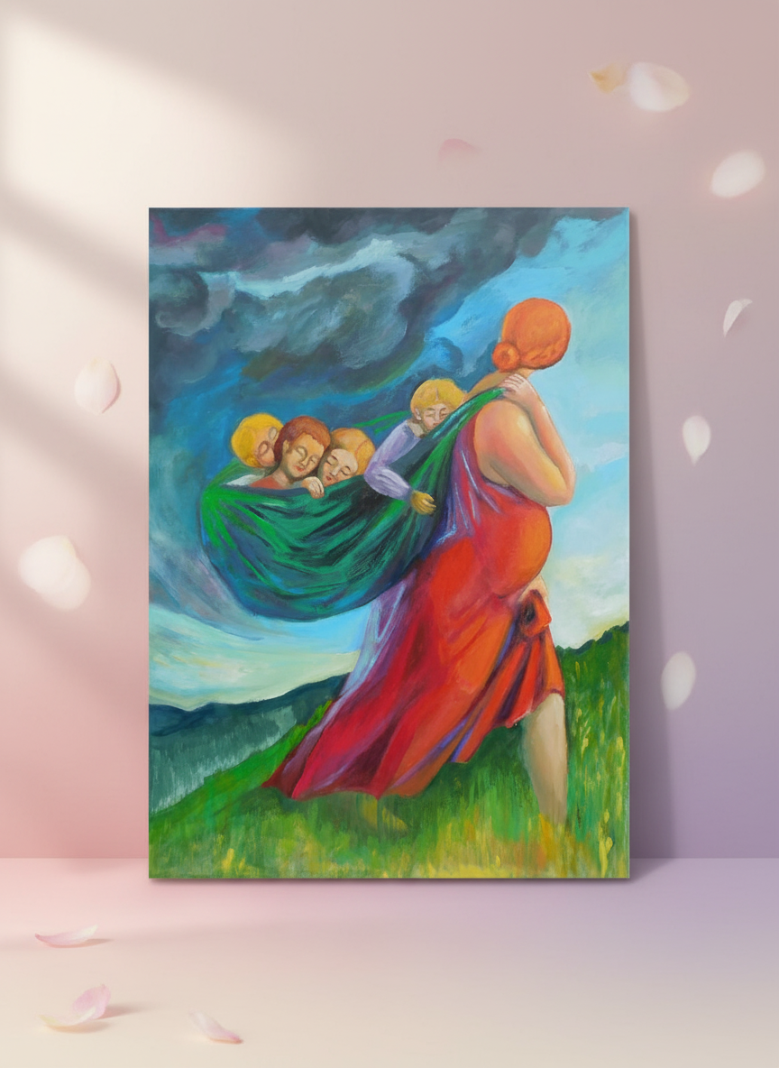 After a thunderstorm (pastiche); 50x70 - Magic World from Max Segal