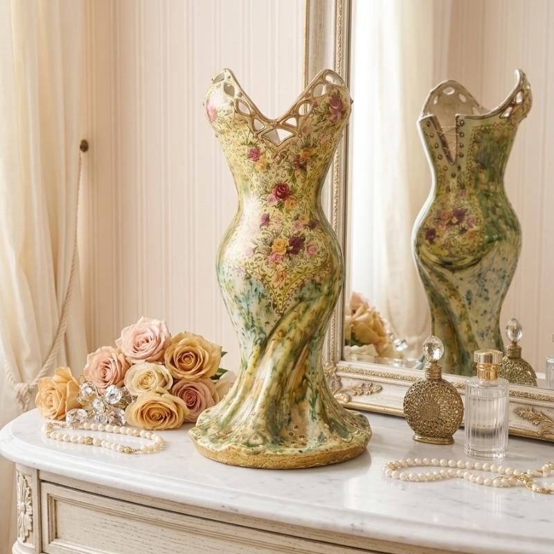 Designer Interior Vase "Female Silhouette" - Аrt&Ceramica"FishKA"