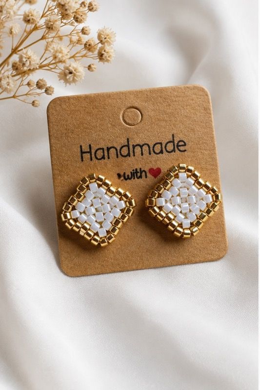 Stud Earrings - Katy Beads