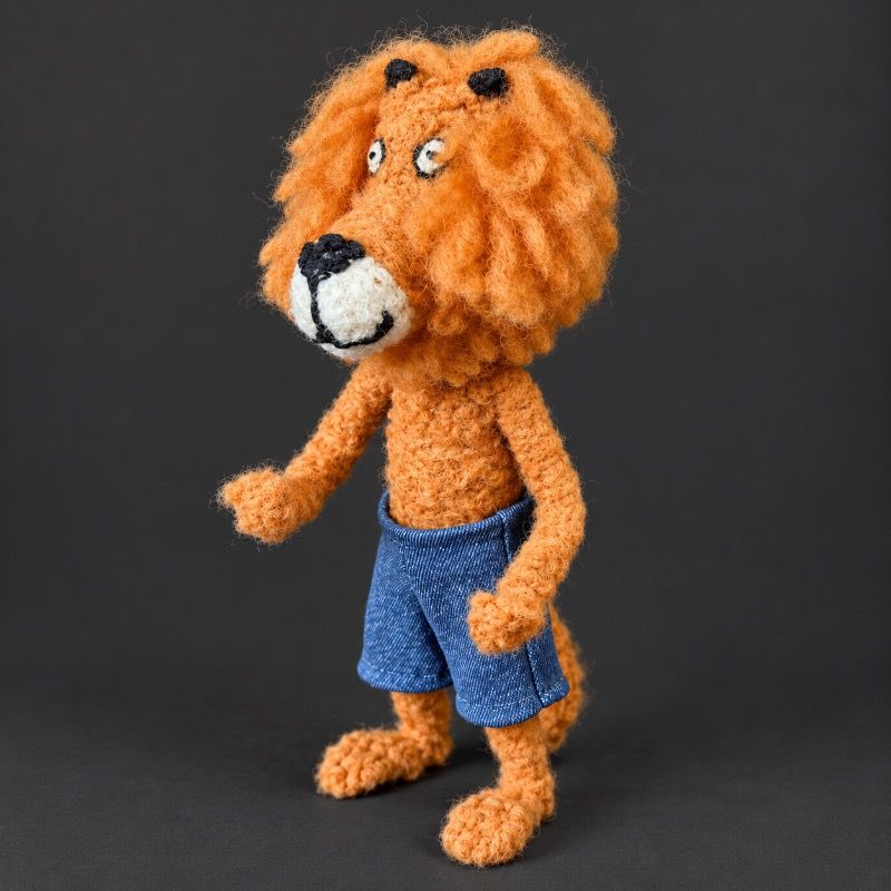 Ari Wool Lion - Silky Blues