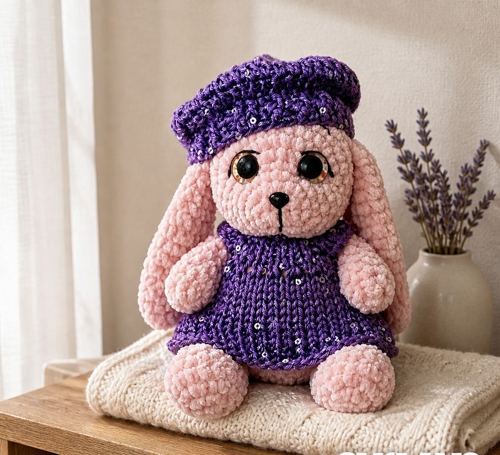 Bunny in a Beret - Elena_tous_chop