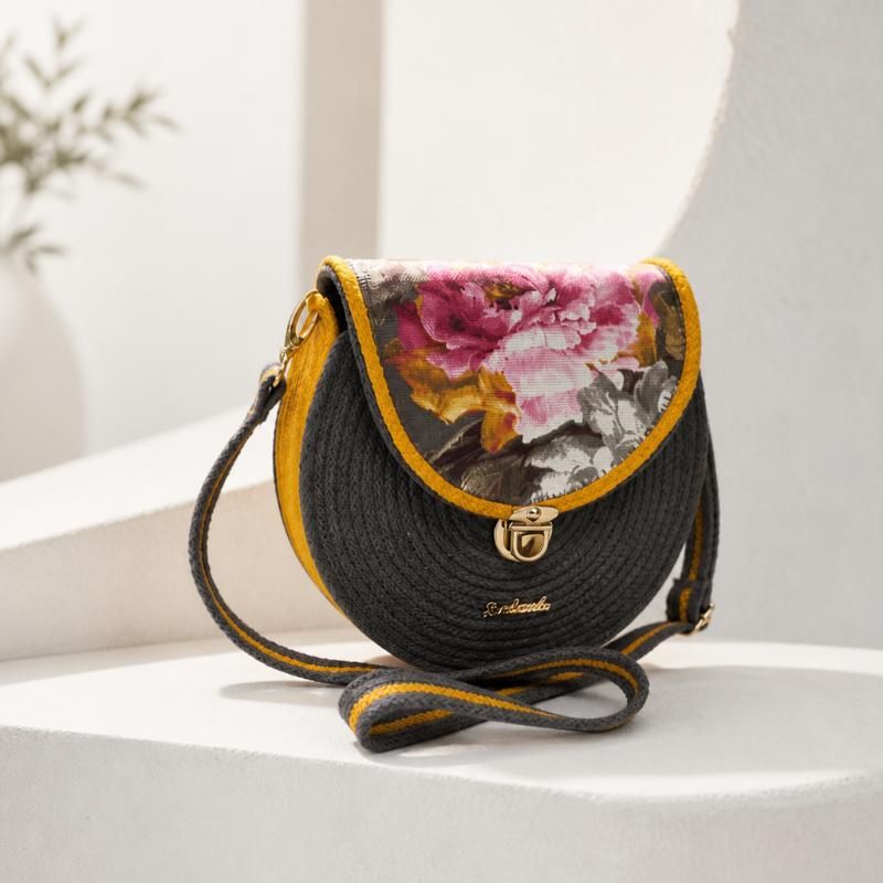 Crossbody "Rosa" -  "Mishol" Handmabe. 