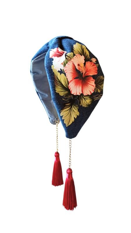 Headband with "Hibiscus" pendants - Keshet EE