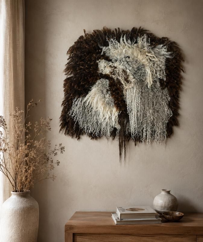 Wool & Wind Wall Panel - Julia Felt Style