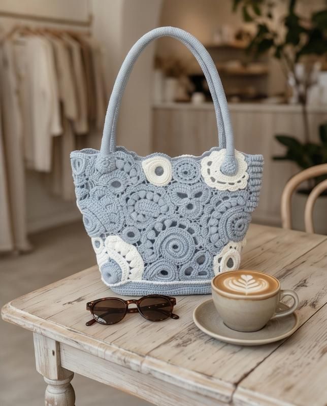 Knitted Bag - Galinush Crafts