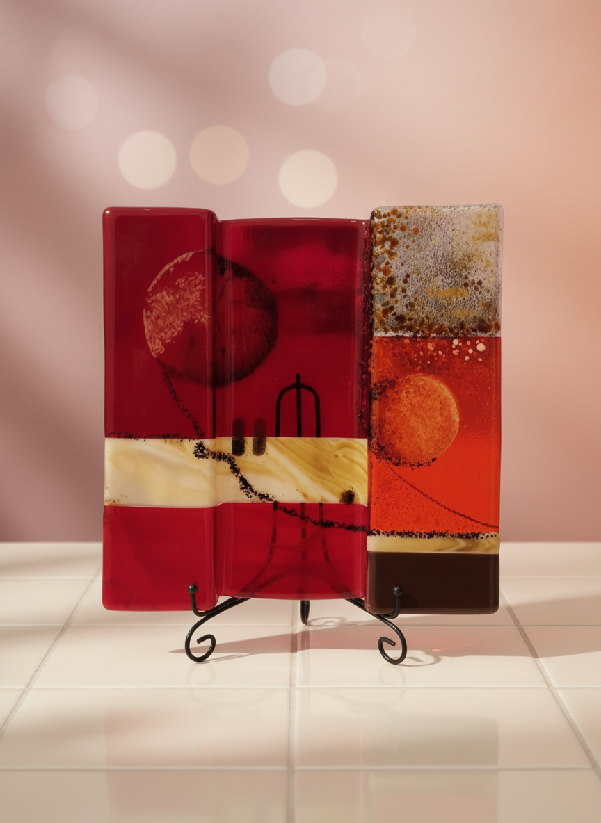 Decorative dish, convenient for serving pastries, fruits - Lekagift