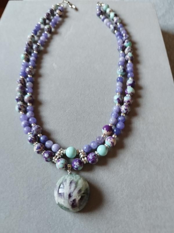 Real Stones Necklace - Irene תכשיטים 