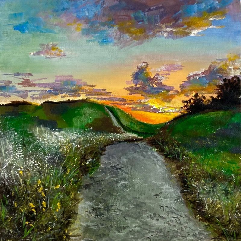 Autumn Sunset - Maria Vasileva ART