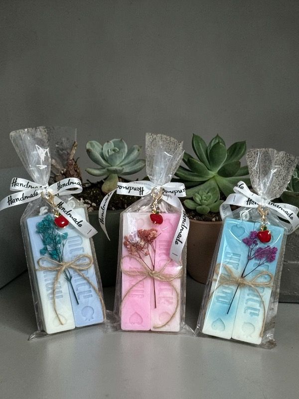 Holiday Candle Set with Inscription - Подарки с любовью Matana be ahava