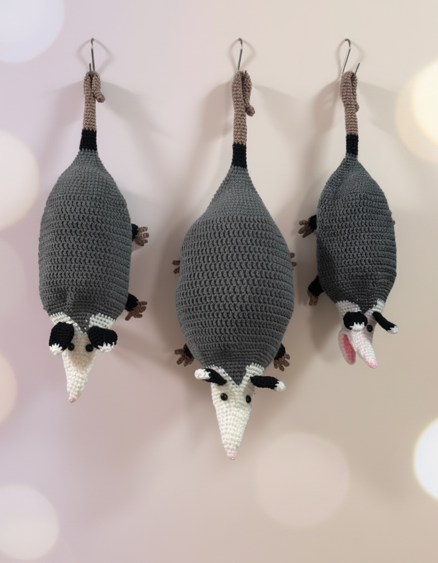 Opossum - Anastasia Sibin hand made
