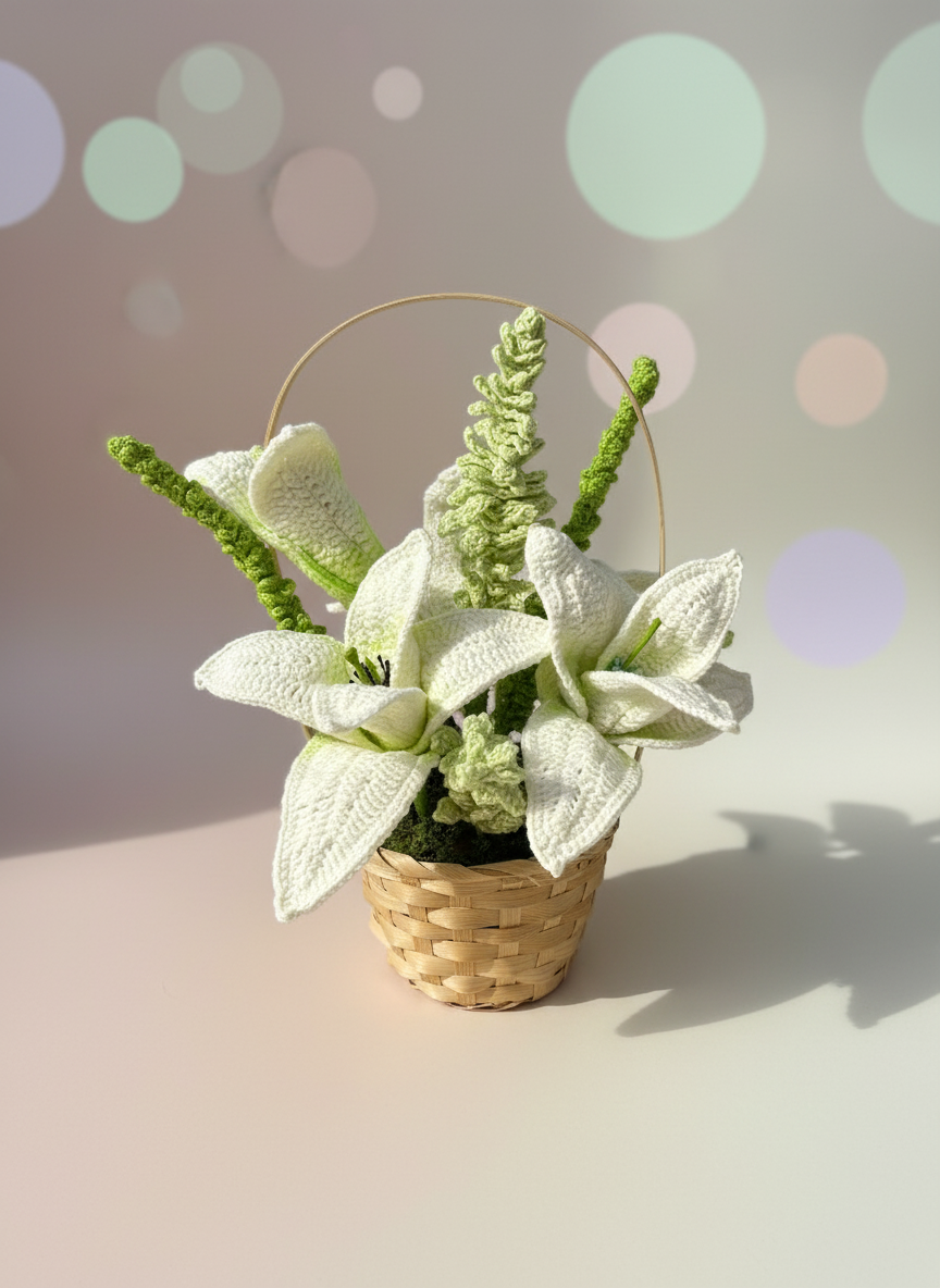 Bouquet of Lilies - Anastasia Sibin hand made