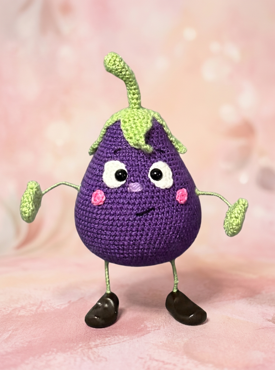 Eggplant - Anastasia Sibin hand made