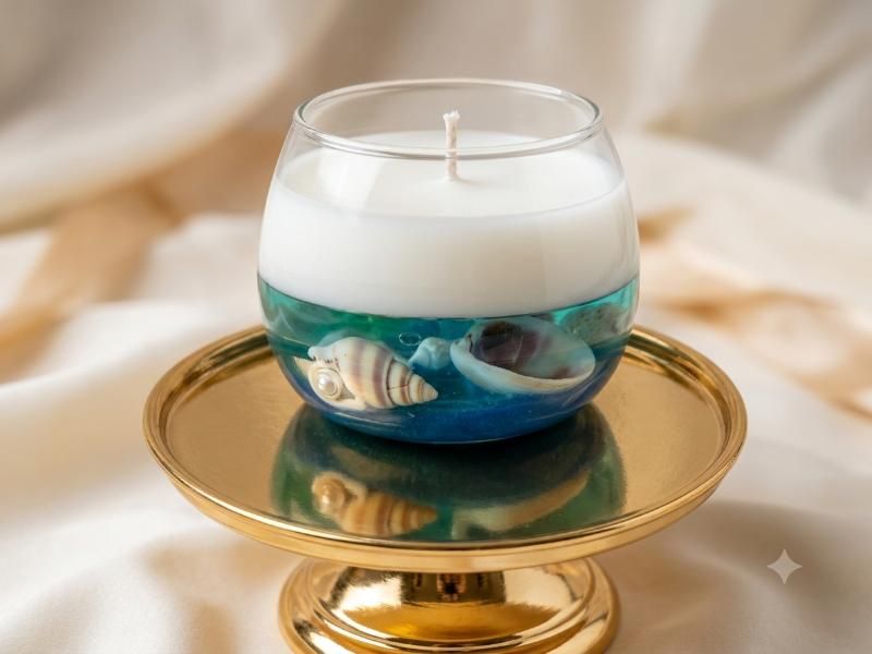 Scented Gel Candles - soap.flowers