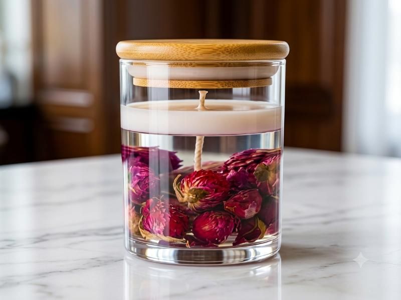 Scented Gel Candles - soap.flowers