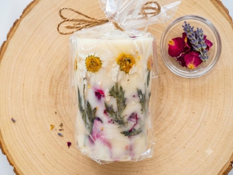 Botanical Candles, Scented - soap.flowers