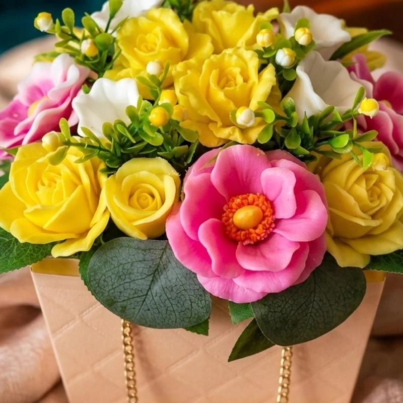 Soap bouquet that will lift your spirits - soap.flowers