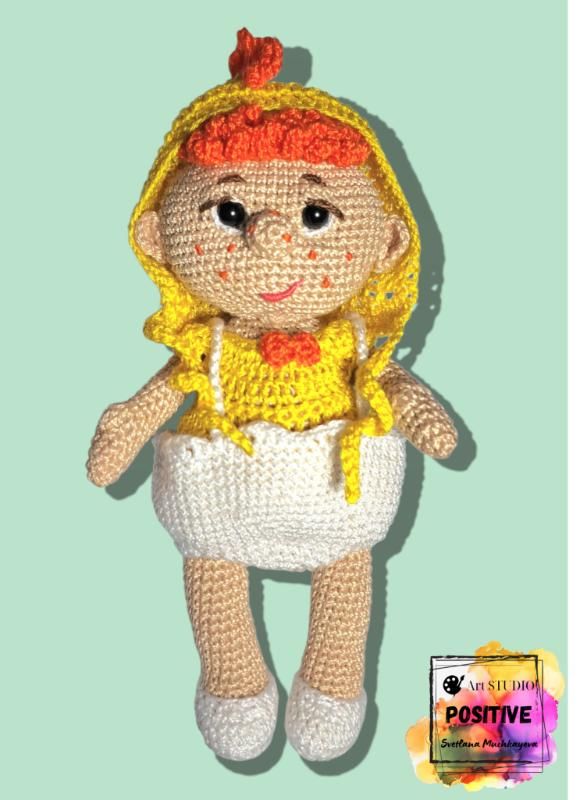 🧶 Knitted baby - Art Studio "POSITIVE"