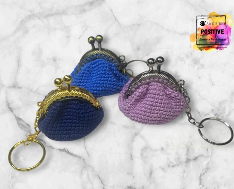 🗝 Keychain "Little Purse" - Art Studio "POSITIVE"