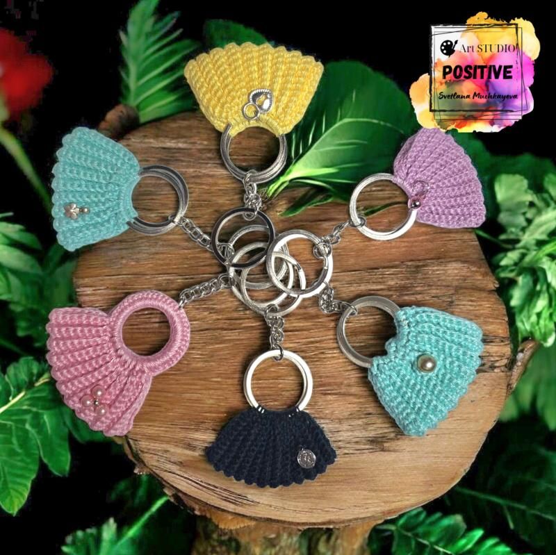 🗝 Keychain "Handbag" - Art Studio "POSITIVE"
