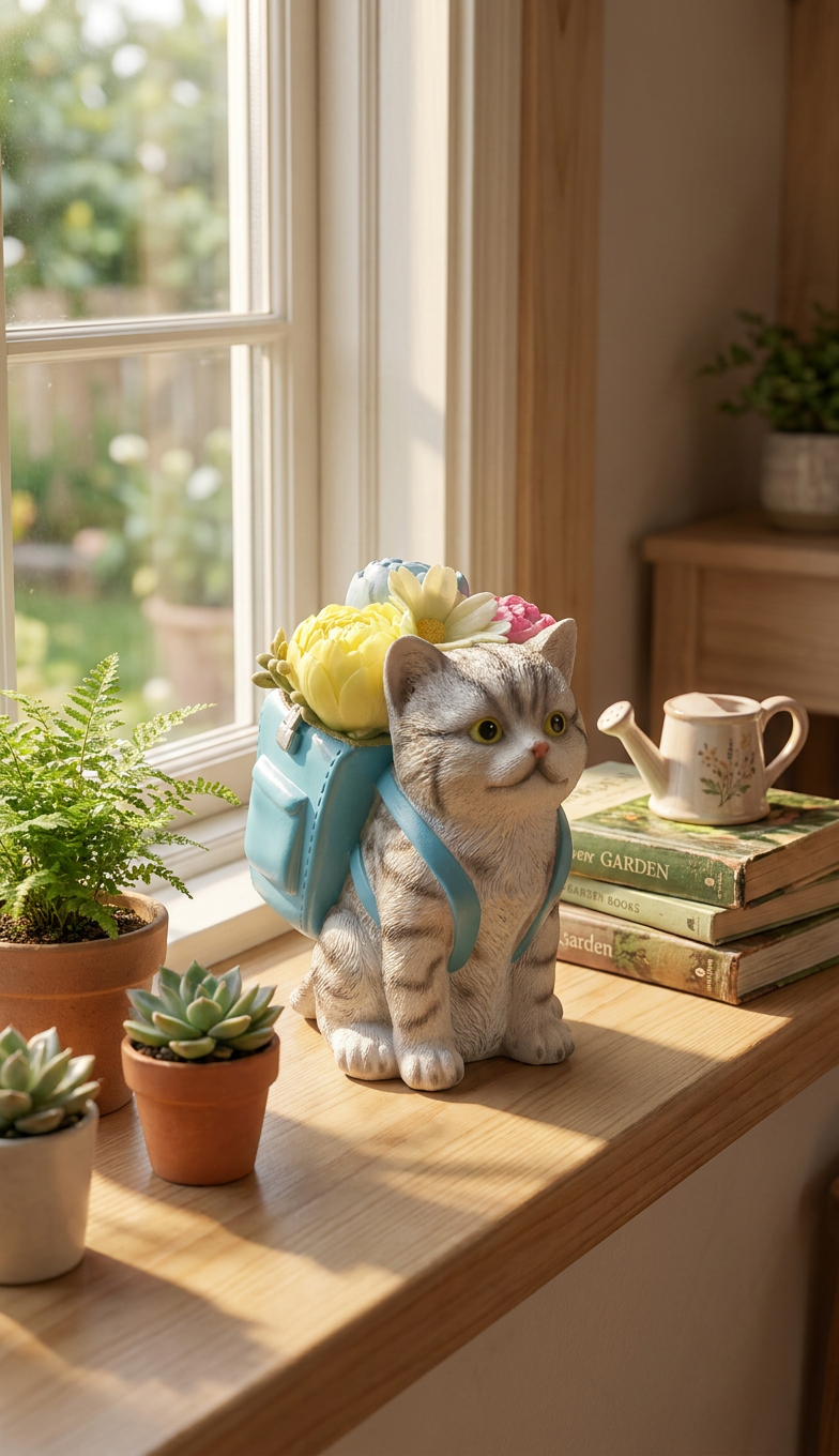 Cat with a backpack - For Me