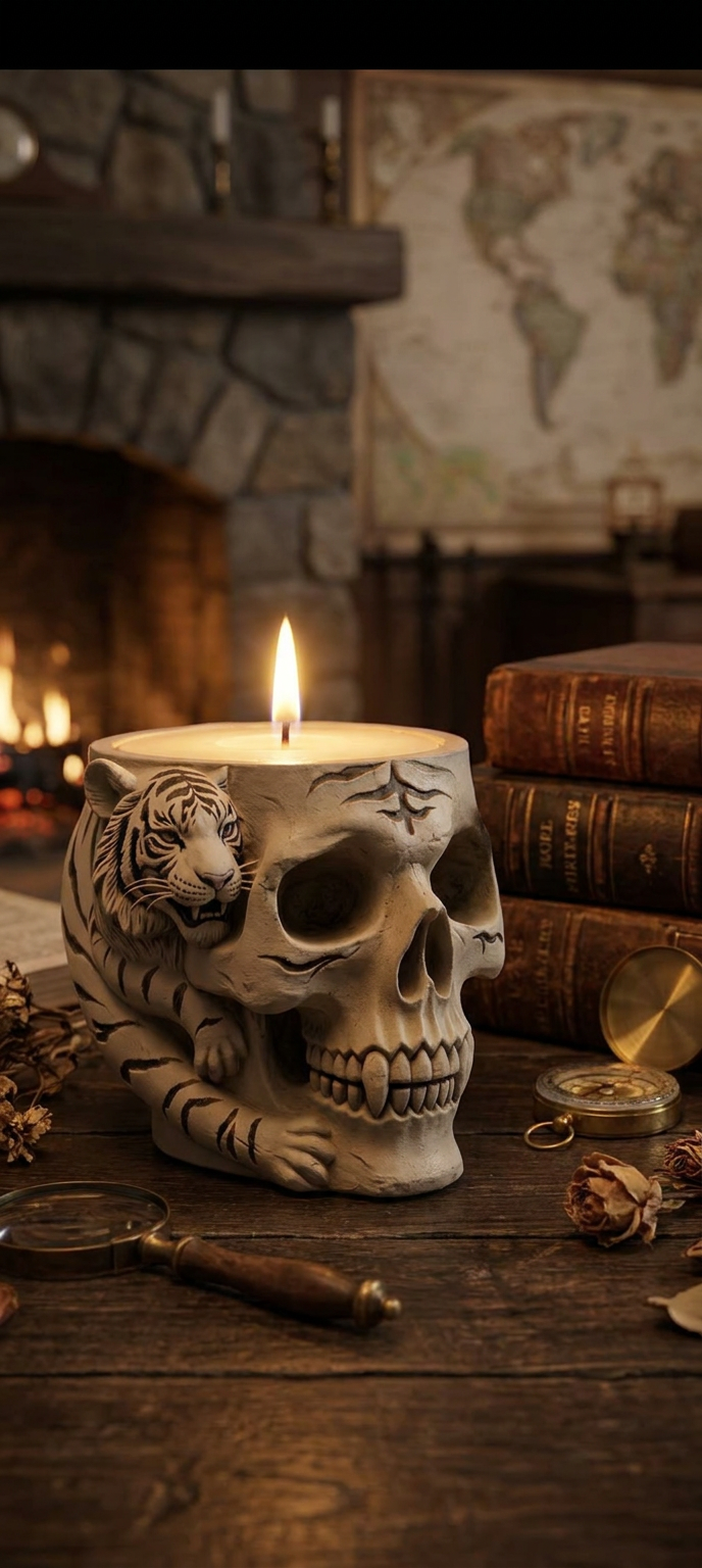 Skull and Tiger - For Me