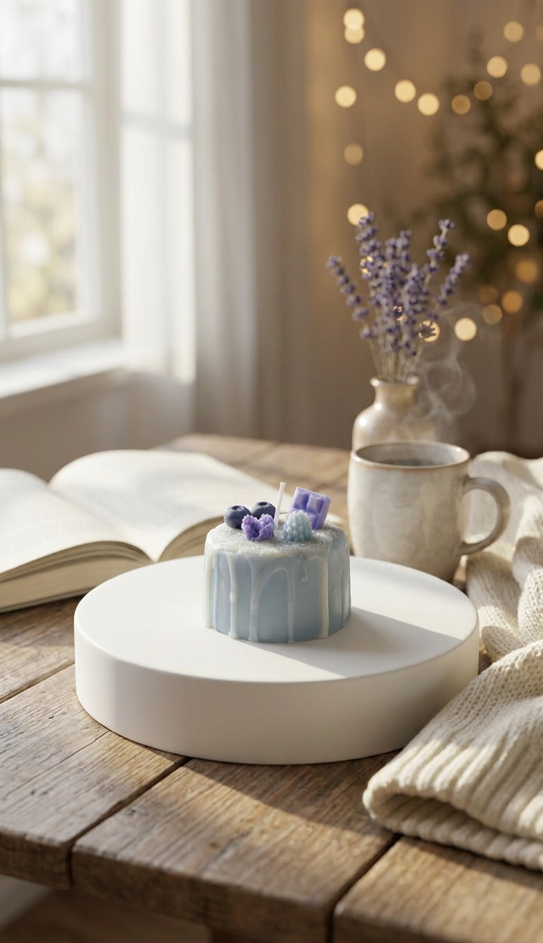 Candle "mini cake" - For Me