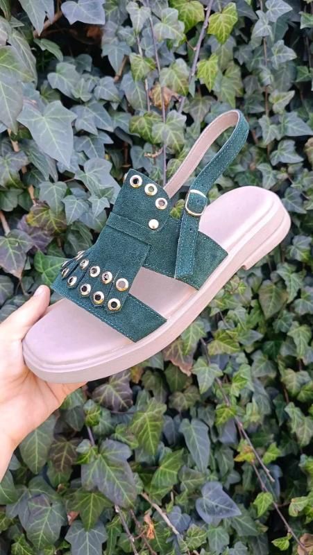 Suede sandals - Olia Art
