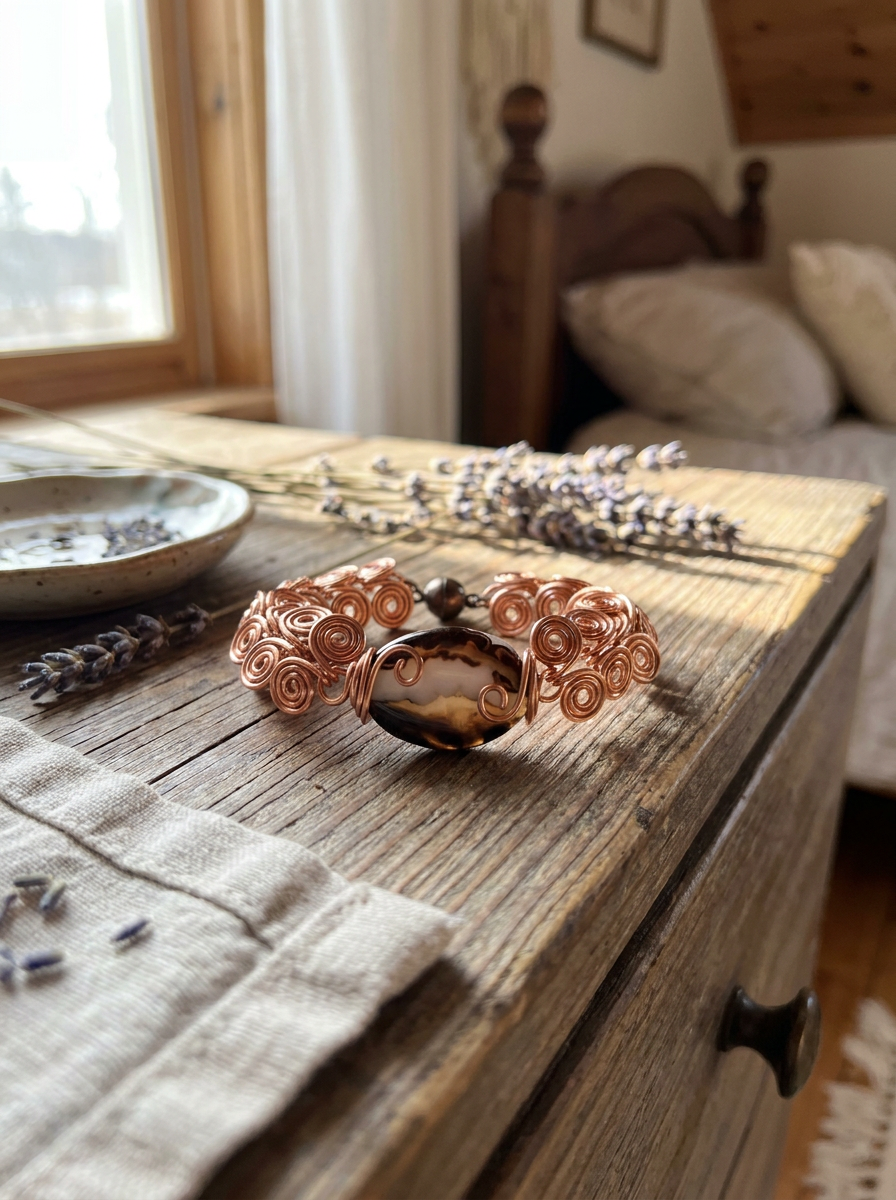 Black Agate Bracelet - HarmonyGalArt