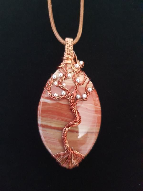 Rainbow Jasper Pendant - HarmonyGalArt