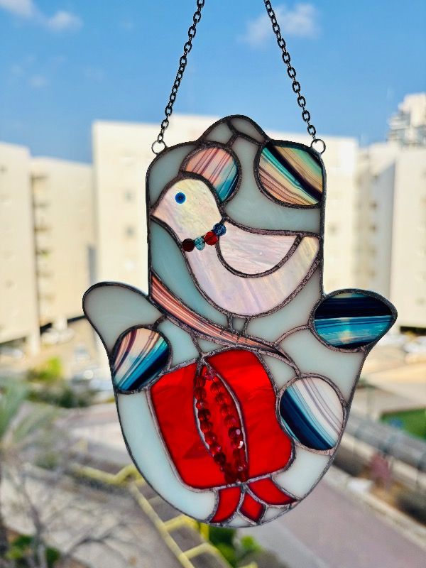 Hamsa - Glass Art Golaido
