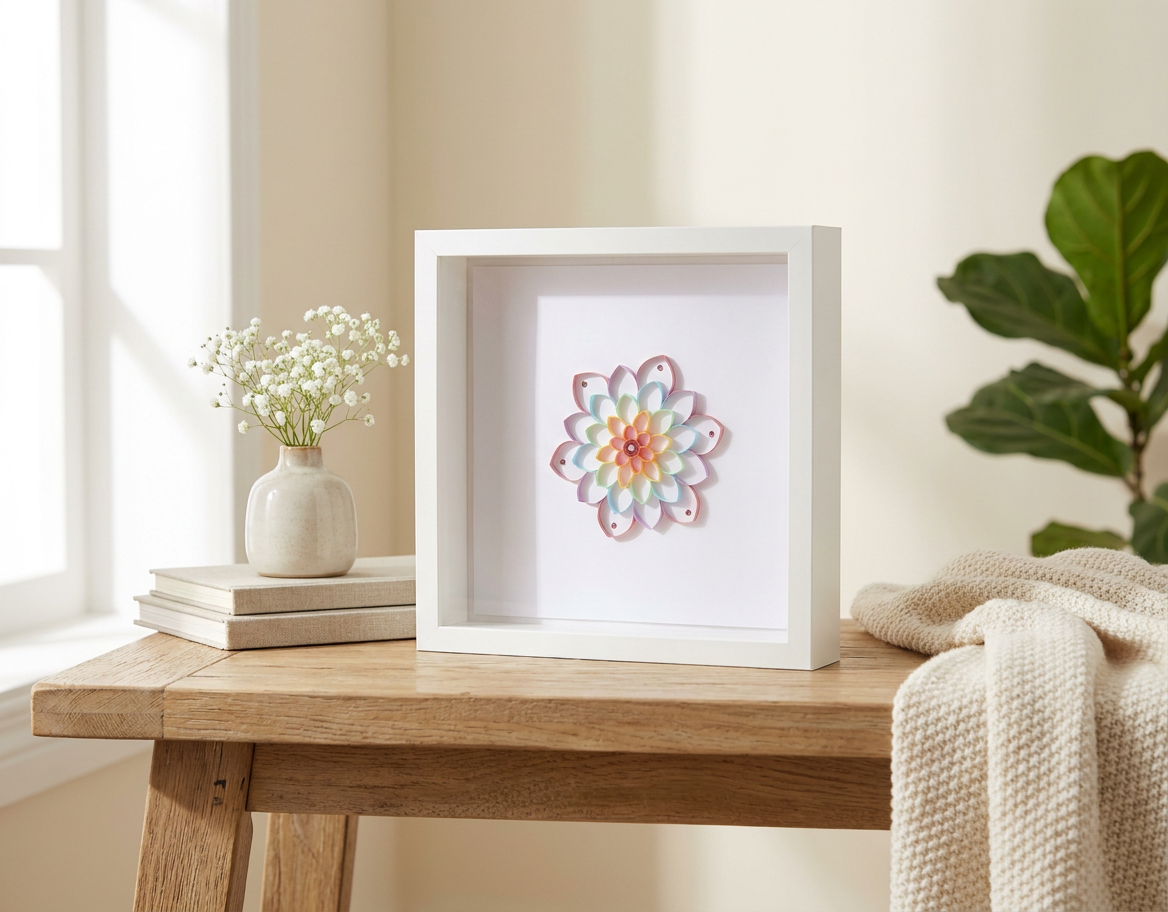 Mandala - Paper Piece by Emilie