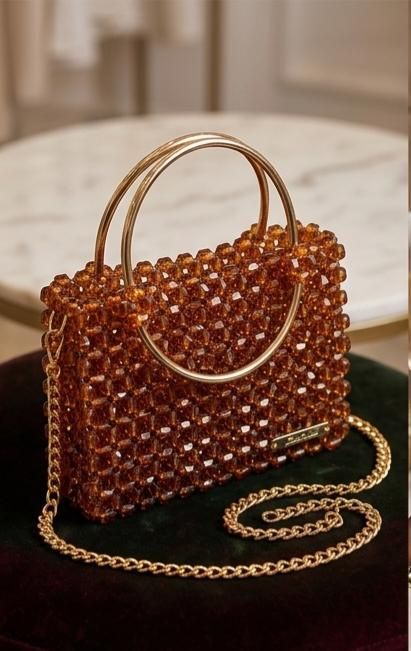 תיק יד AMBER - Beaded Edition RickaRichy 