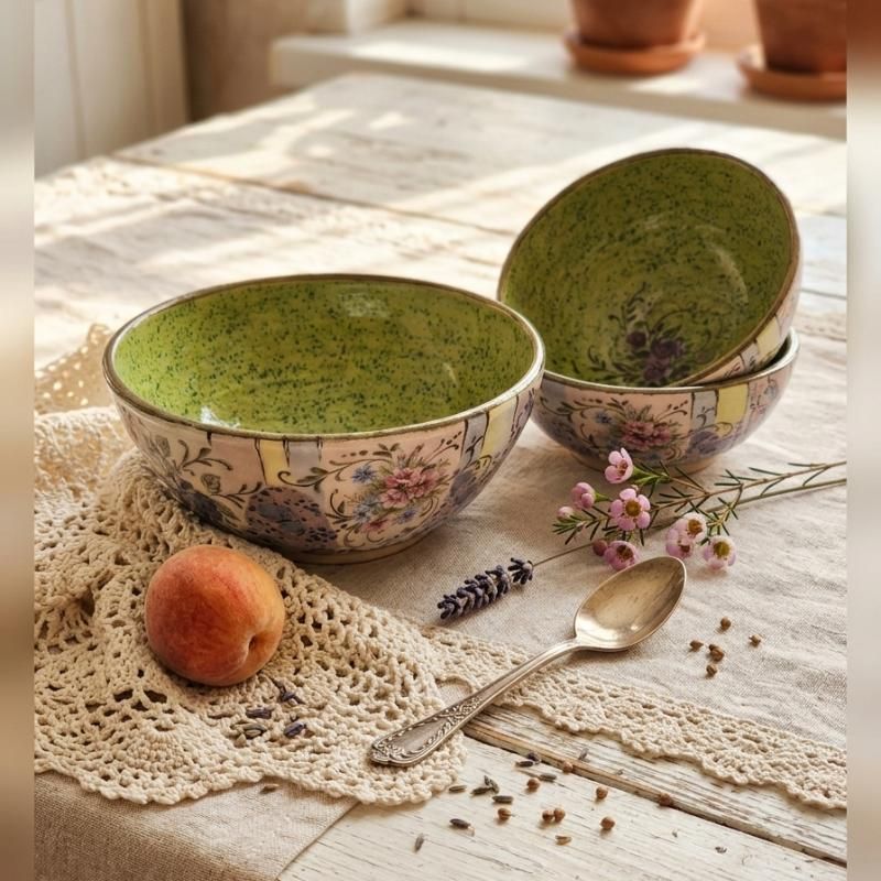 Bowl from the "Provence" series - Аrt&Ceramica"FishKA"